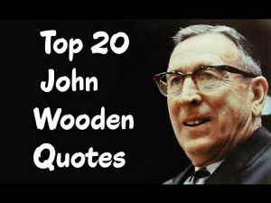 Author John Wooden