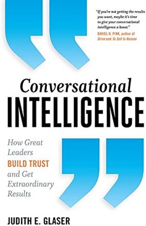 Conversational Intelligence by Judith E. Glaser Cover
