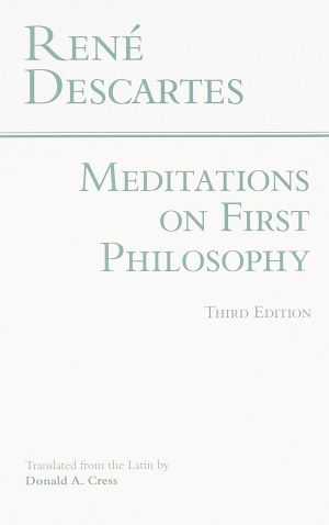Meditations on First Philosophy by René Descartes Cover