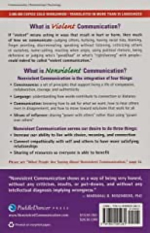 Nonviolent Communication by Marshall B. Rosenberg Cover