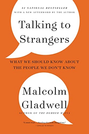 Talking to Strangers by Malcolm Gladwell Cover
