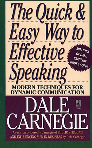 The Quick and Easy Way to Effective Speaking by Dale Carnegie Cover