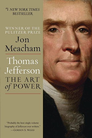 Thomas Jefferson, The Art of Power by Jon Meacham Cover