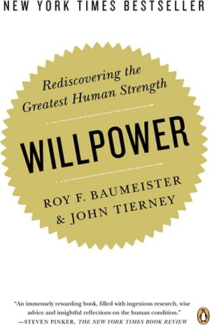 Willpower by Roy Baumeister Cover